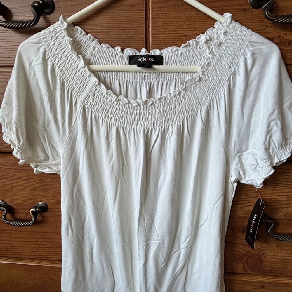 NWT Style & Co Top - long length